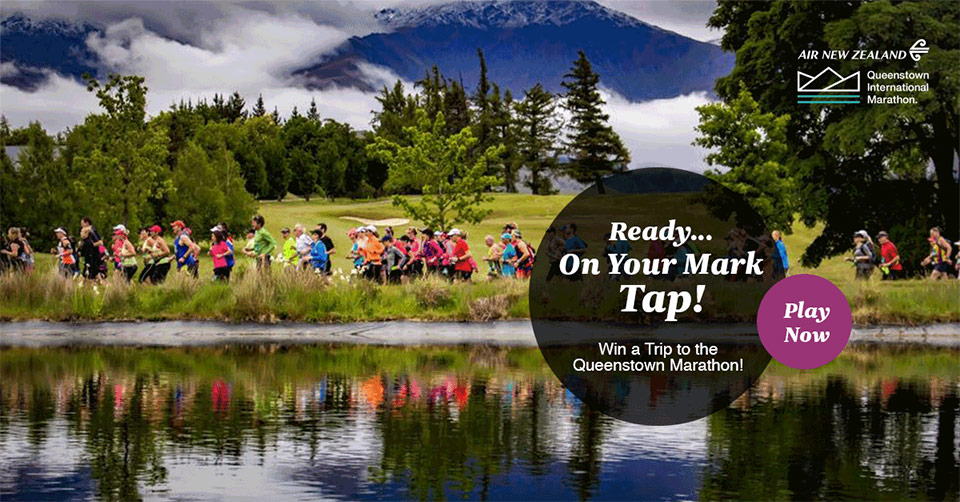 Win a Trip for 2 to the Air New Zealand Queenstown International Marathon!